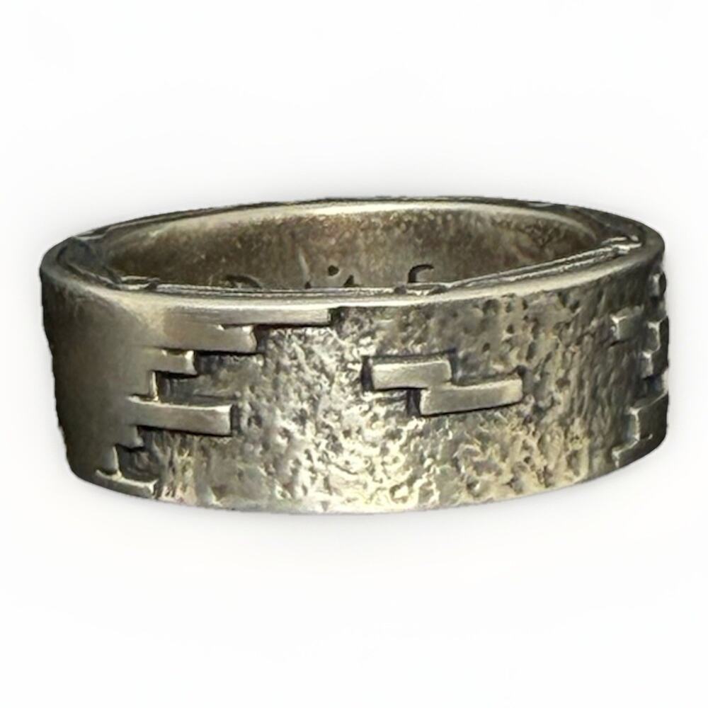 Fullmetal Alchemist Edward Silver Ring Size 8 Unused Rare Anime Jewelry